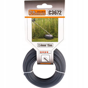 Żyłka Do Kosiarki Okrągła 2,4mm/15m Richmann C3672