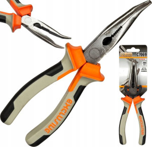 Szczypce Wydłużone Wygięte 200mm Corona C7069