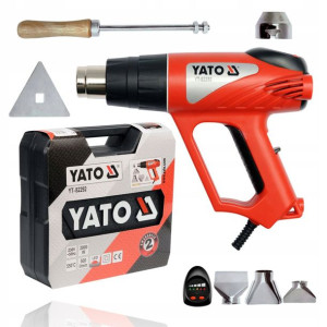 Yato Opalarka 2000w 50~550°c Walizka Led + Dysze