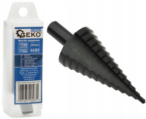 Wiertło Stopniowe Stożkowe Tytan 4-39mm Hss 80mm