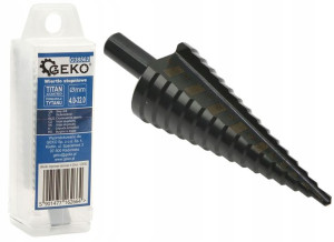 Wiertło Stopniowe Stożkowe Tytan 4-32mm Hss 80mm