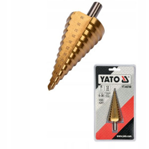 Wiertło Wielostopniowe Hss Stożkowe 6 - 38 Mm Yato