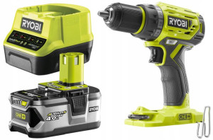 Ryobi Wkrętarka Wiertarka Bezszczotkowa R18dd7 4ah