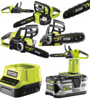 Ryobi Ocs1830 Bezszczotkowa Piła Łańcuchowa + 5ah