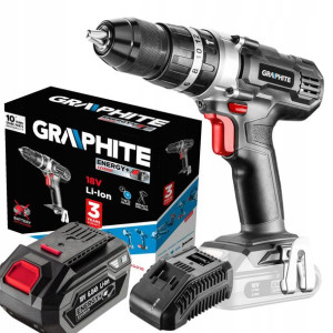Wiertarko Wkrętarka 6ah 18v Li-ion Udar Graphite
