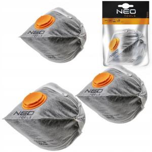 Neo Tools Półmaska Przeciwpyłowa Ffp1 3szt. 97-311
