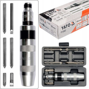 Wkrętak Udarowy + 6 Bitów Yt-2802 Yato Metalowy