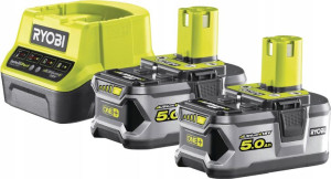 Ryobi Rc18120-250 Akumulatory 2x5.0ah Z Ładowarką