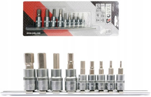 Yato Klucze Zestaw Hex Na Szynie H2-h12 Yt-04401