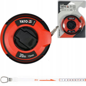 Taśma Miernicza Stalowa 20 M X 13 Mm Yt-71580 Yato