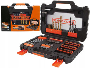 Black&decker A7231 Zestaw Wierteł Bitów 76 Szt