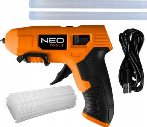 Pistolet Kleju 11mm 4v Akumulatorowy Usb Neo + 2kg