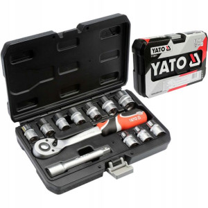 Yato Zestaw Kluczy 12 El Klucze Nasadowe Yt-38671