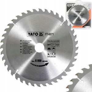 Yato Piła Tarczowa 250x40x30mm 40z Yt-6071 Widiowa