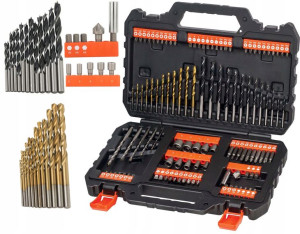 Black Decker A7200 Zestaw Wierteł Bitów 109 Szt