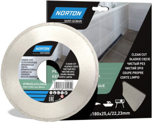 NORTON TARCZA DIAMENTOWA 180mm ceramika gres marmu