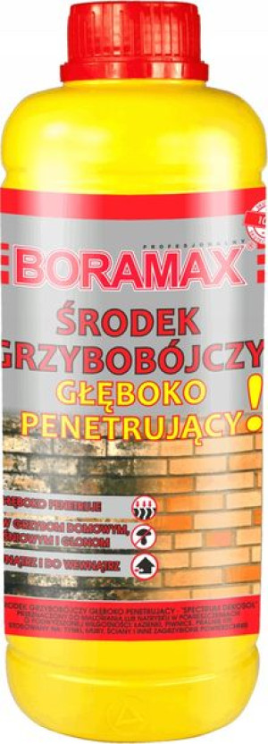 Środek Do Usuwania Grzybów 1l Grzybobójczy Boramax