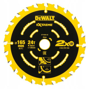 Tarcza Do Drewna 165mm 24z Dewalt Extreme Dt10300