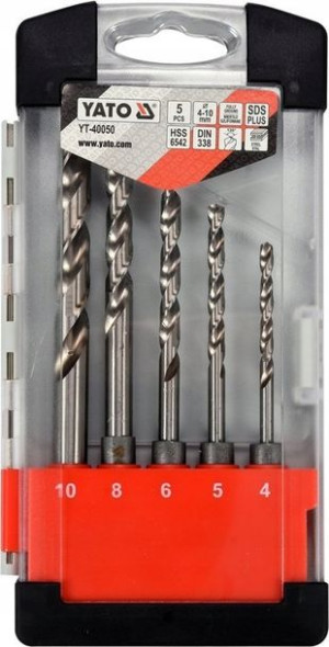 Yato Wiertła Do Metalu Hss 5szt Sds Plus Yt-40050
