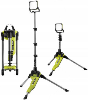 Lampa Warsztatowa Halogen Ryobi R18tl-0 Statyw