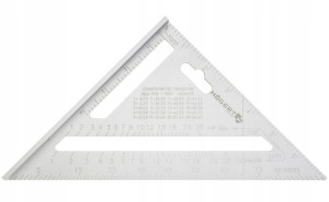 Kątownik Ciesielski Budowlany Stolarski Alu 185mm