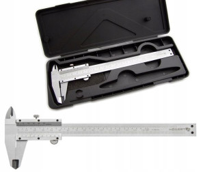 Stalowa Suwmiarka 155mm Metry Cale Analogowa Etui