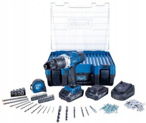 Scheppach Wkrętarka 2x20v Akumulatorowa Udar +206e