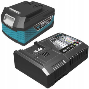 Szybka Ładowarka Dedra Akumulator Li-ion 18v + 4ah