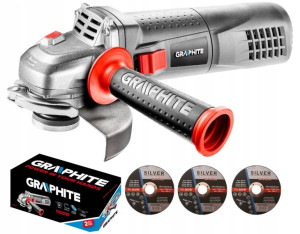 Graphite Szlifierka Kątowa 1100w 125mm 59g110 3xt