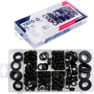 Yato Yt-06878 Zestaw Przelotek Gumowych 180szt. Mi