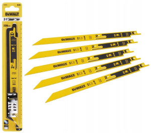 Dewalt Dt2416 Brzeszczoty Łamane 230mm 5 Szt Metal