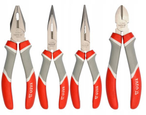 Zestaw Szczypiec 200mm - 4 Sztuki Yato Szczypce