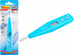Próbnik Napięcia Tester Elektroniczny 12-250v Lcd