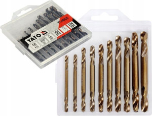 Wiertło Do Metalu Dwustronne Zestaw 10 Szt 3 - 6mm