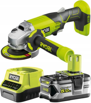 RYOBI SZLIFIERKA KĄTOWA akumulatorowa R18AG 18V +5