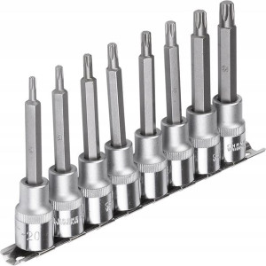 Zestaw Klucze Trzpieniowe Torx 1/2'' T20-t50 8szt