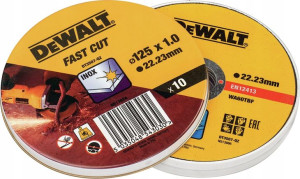 DeWALT DT3507 TARCZA TNĄCA INOX 125x1 puszka 10szt