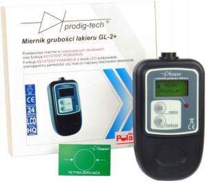 MIERNIK tester grubości lakieru GL-2+ Prodig Tech