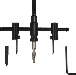 Otwornica Nastawna 30-120mm Do Drewna Karton Gipsu