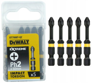 Dewalt Końcówka Udar Ph2x50 5szt Extreme Dt7998t