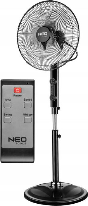 Neo Wentylator Wiatrak Stojący Podłogowy + Pilot