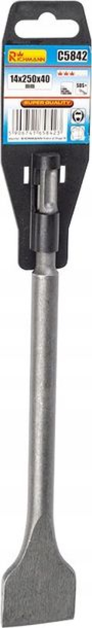 C5842 Dłuto Przecinak 14x40x250 mm SDS+ RICHMANN