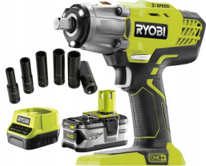 Ryobi Klucz Udarowy 18v R18iw3-0 400nm 4ah + 6 Nas