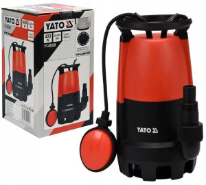 Yato Pompa Zanurzeniowa Wody Brudnej Czystej 400w