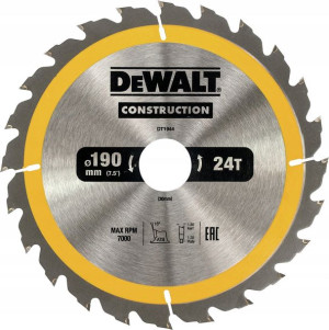 DeWALT tarcza piła do drewna 190mm 30mm 24z DT1944