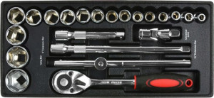 Wkład Zestaw Nasadek Grzechotką 1/2 10-32mm Klucze