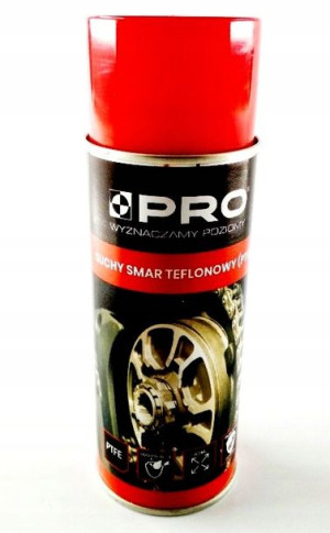 Pro Suchy Smar Z Teflonem 400ml Teflon Ptfe