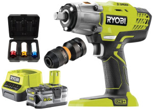 Ryobi Klucz Udarowy 18v R18iw3-0 400nm 5ah +dewalt