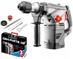 Graphite Młot Udarowy Sds+ 1500w 58g862 4,5j