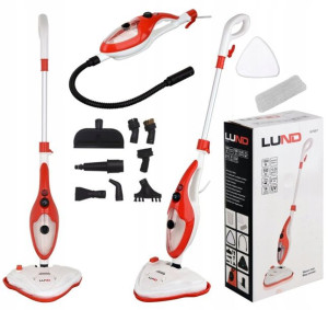 Mop Parowy Z Lampą Uv Myjka Parowa 1500w Akcesoria